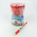 Hi-ART ปากกาหมึกน้ำมัน กด 0.5 MARINE HP-01/50 <1/50> แดง